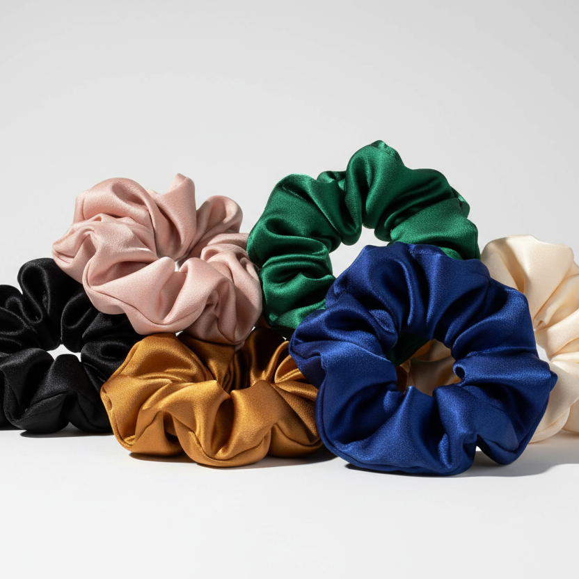 6 chouchous XXL de luxe - 6 couleurs