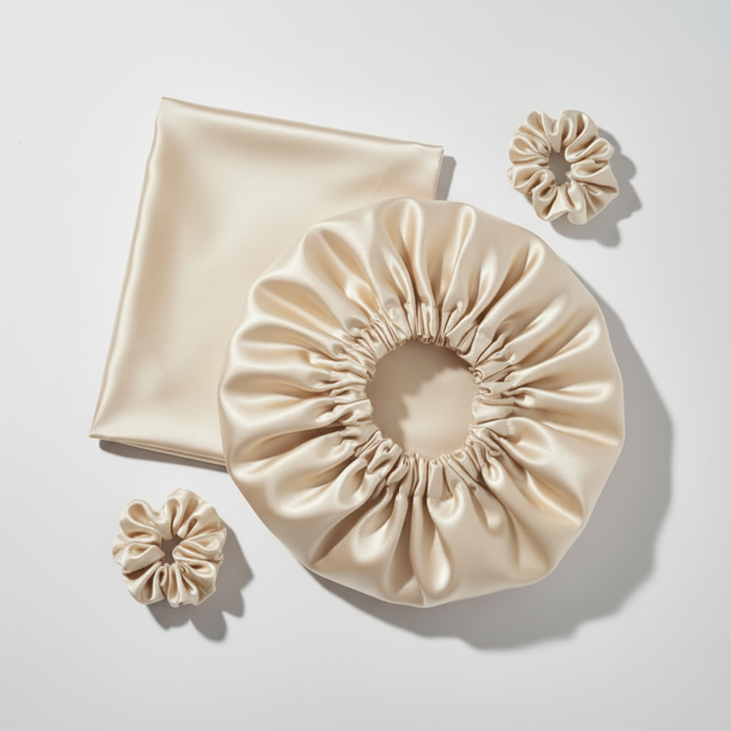 Coffret blanc cassé - Style luxe fond blanc